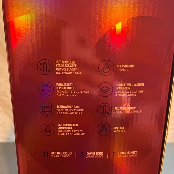 Stanley The Quencher H2.0 Flowstate 40 oz Tumbler in Berry Truffle NIB - Picture 7 of 7